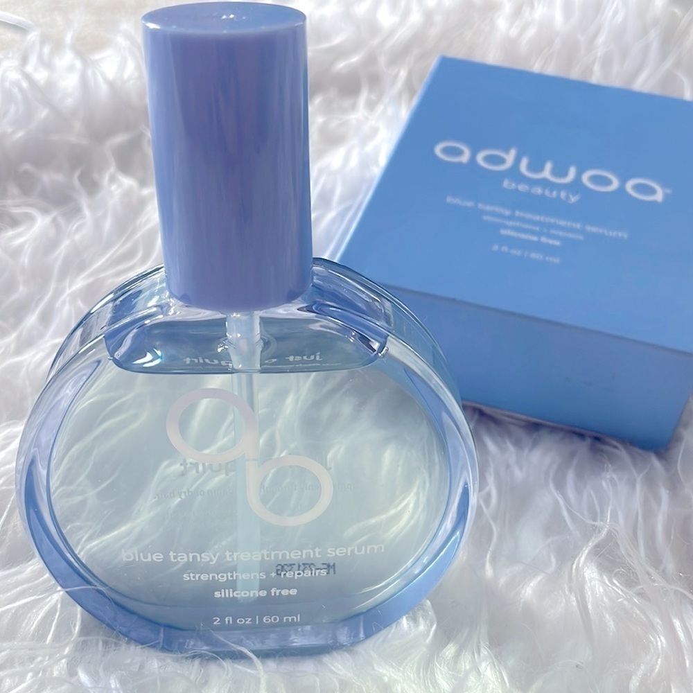 Brand New Adwoa Beauty Blue Tansy Hair Treatment Serum Shine Reduce Breakage - Picture 2 of 14